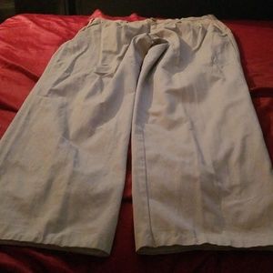 MEN'S SIZE 40×32 TAN KHAKI B.E. WORK PANTS!!!!!!!!